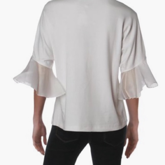 Alexis white ruffled top - Picture 4 of 12